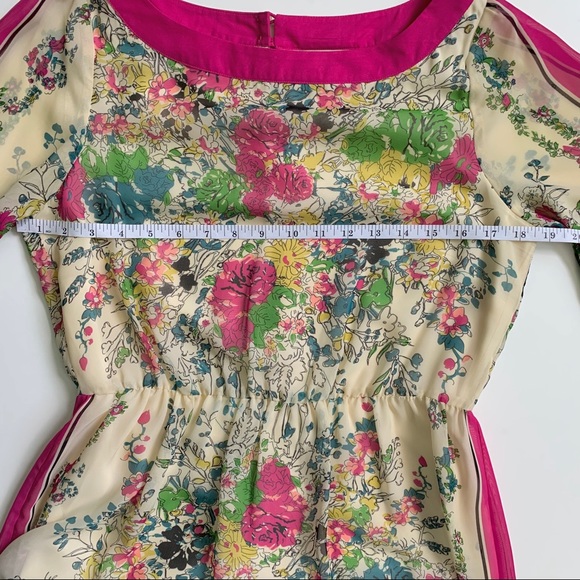 Boutique Floral A-line Knee-length Dress EUC - Picture 13 of 15